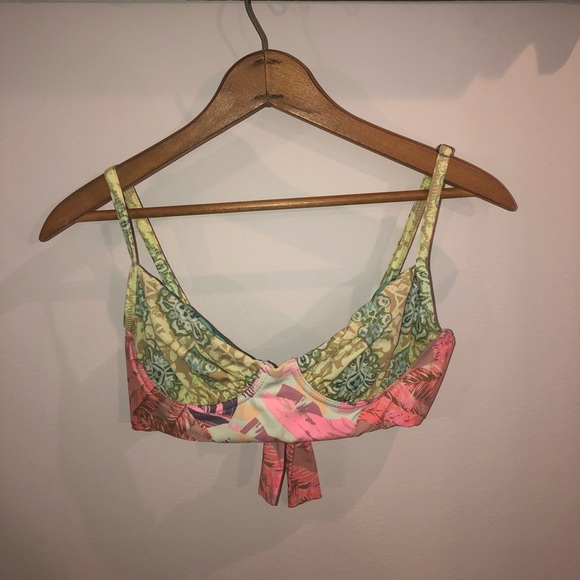 Maaji Multi color Reversible Bikini  Set Tie Back - Picture 10 of 14